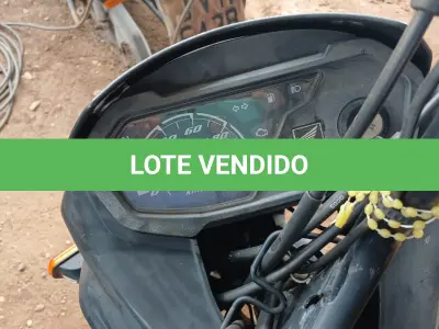 LOTE 002 - MOTO HONDA 