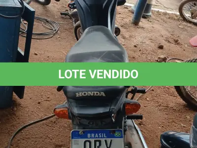 LOTE 002 - MOTO HONDA 