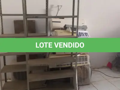 LOTE 001 - MATERIAIS DIVERSOS