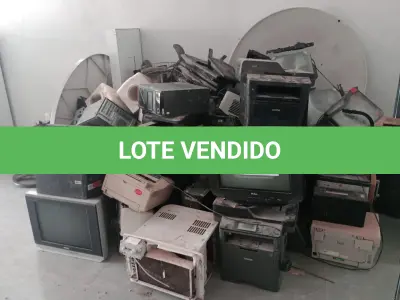 LOTE 018 - MATERIAIS DIVERSOS