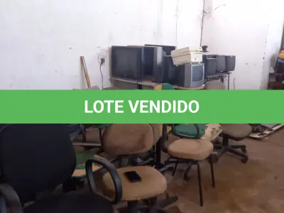 LOTE 005 - MATERIAIS DIVERSOS