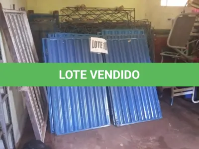 LOTE 010 - MATERIAIS DIVERSOS