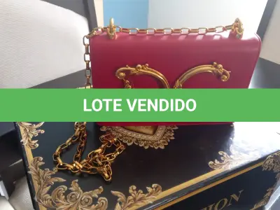 LOTE 001 - BOLSA/SANDÁLIA D&GABBANAORIGINAIS