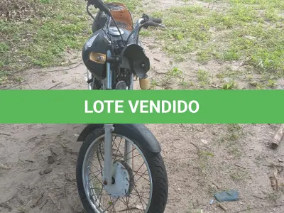 LOTE 001 - MOTO HONDA