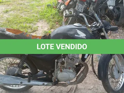 LOTE 001 - MOTO HONDA