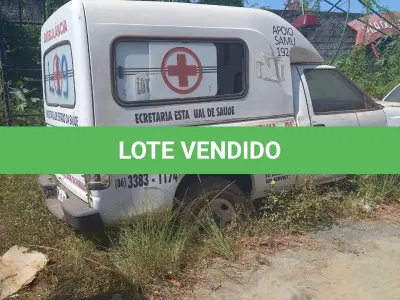 LOTE 030 - CAMIONETA AMBULÂNCIA GM