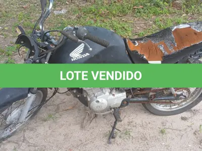 LOTE 001 - MOTO HONDA