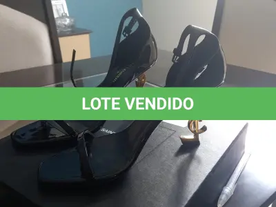 LOTE 002 - BOLSA/SANDÁLIA S.LAURENT ORIGINAIS