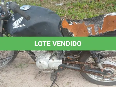 LOTE 001 - MOTO HONDA