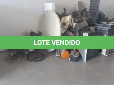 LOTE 018 - MATERIAIS DIVERSOS