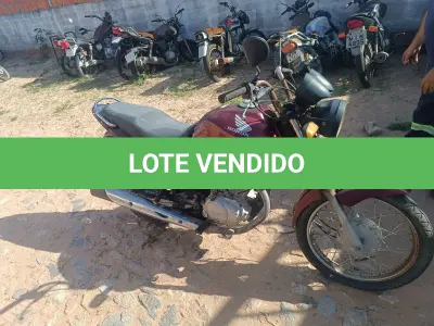 LOTE 001 - MOTO HONDA EM PARNAÍBA/PI