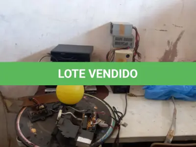 LOTE 005 - MATERIAIS DIVERSOS