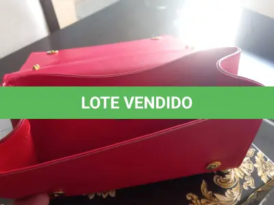 LOTE 001 - BOLSA/SANDÁLIA D&GABBANAORIGINAIS