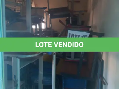 LOTE 015 - MATERIAIS DIVERSOS