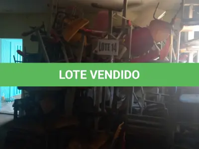 LOTE 014 - MATERIAIS DIVERSOS