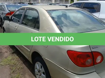 LOTE 002 - TOYOTA COROLLA