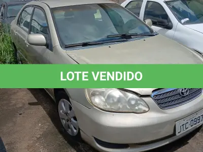 LOTE 002 - TOYOTA COROLLA
