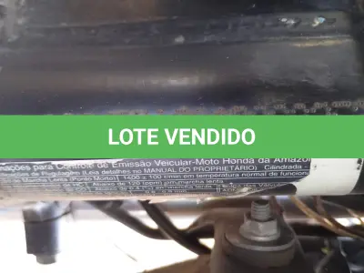 LOTE 004 - HONDA CG 125 FAN ES 2010