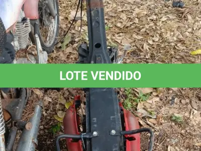 LOTE 016 - SUCATA HONDA CG 125 2002