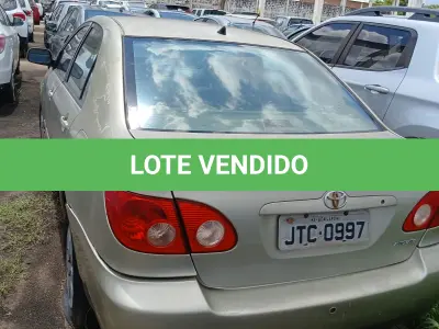 LOTE 002 - TOYOTA COROLLA