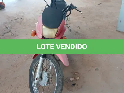 LOTE 010 - HONDA POP 100 2015