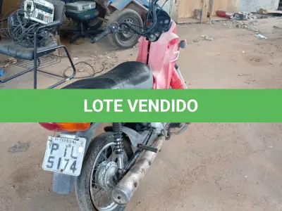 LOTE 010 - HONDA POP 100 2015