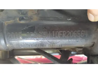 LOTE 006 - HONDA CG 125 FAN KS 2015