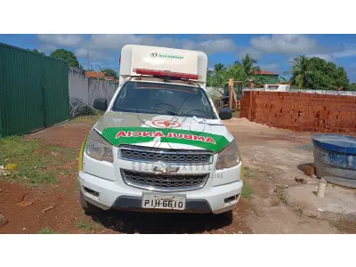 LOTE 001 - CAMIONETA AMBULÂNCIA CHEVROLET