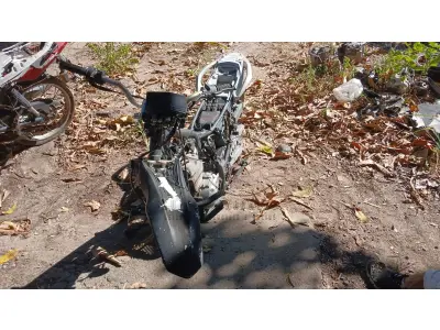 LOTE 013 - SUCATA HONDA NXR 150 2012