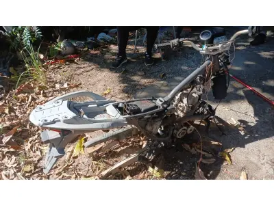 LOTE 013 - SUCATA HONDA NXR 150 2012