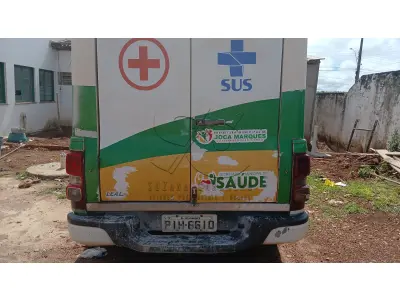 LOTE 001 - CAMIONETA AMBULÂNCIA CHEVROLET