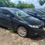 LOTE 008 - HONDA/CIVIC LXS AT