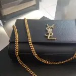 LOTE 002 - BOLSA/SANDÁLIA S.LAURENT ORIGINAIS