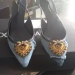 LOTE 003 - BOLSA/SAPATO D& GABBANA ORIGINAIS