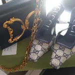 LOTE 004 - BOLSA/SAPATO D&G/ GUCCI ORIGINAIS