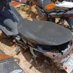 LOTE 007 - SUCATA YAMAHA T115 EM PARNAÍBA